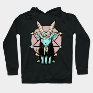 Pastel goth cute baphomet Hoodie